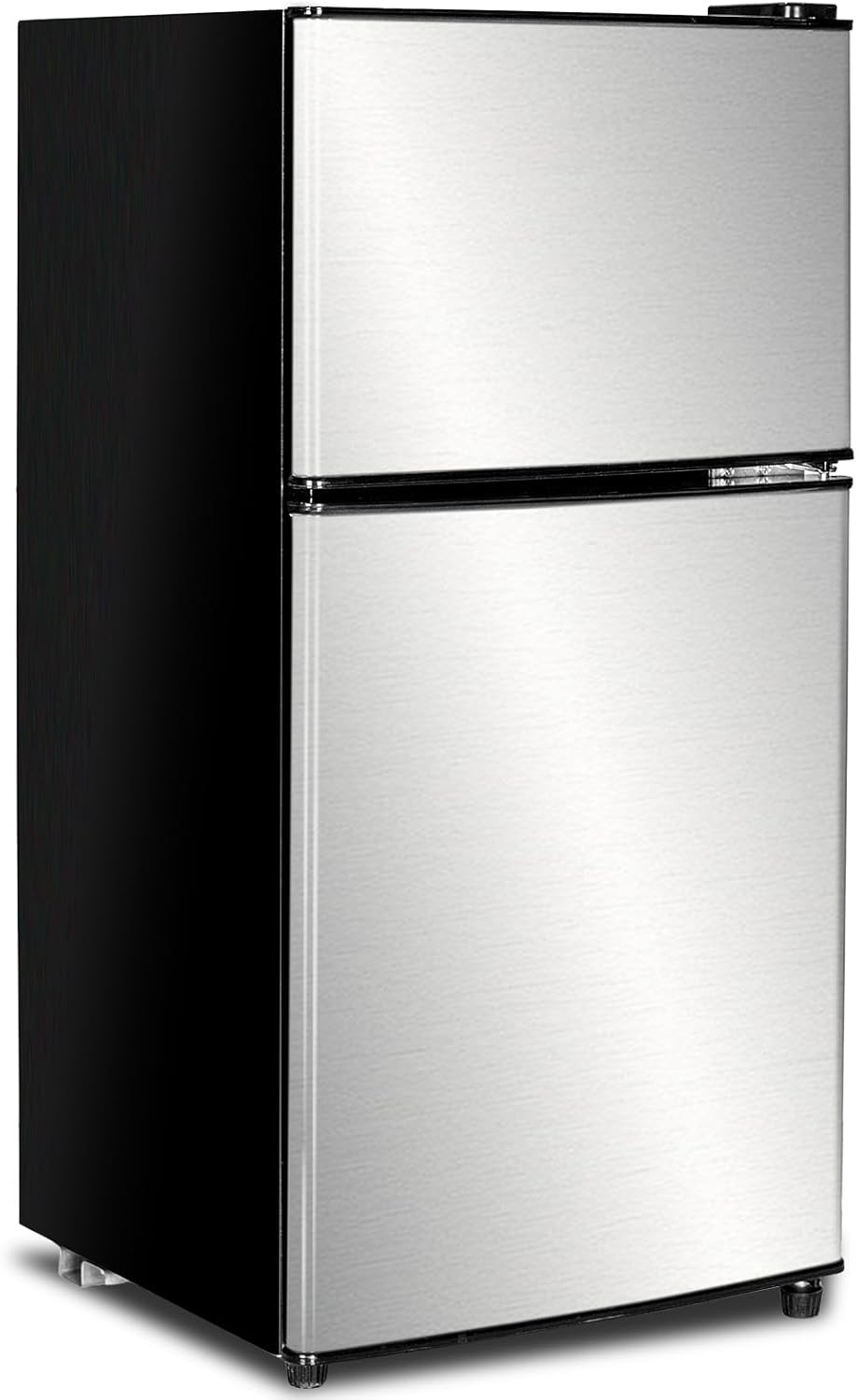 Anukis 3.2 Cu Ft Retro Mini Fridge — Silver